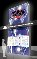 The rendering of JGA booth