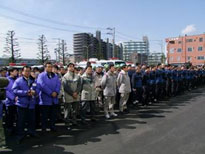 Restoration team composed of personnel from gas utilities nationwide.