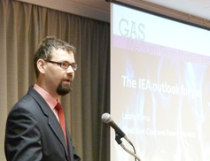 Mr. Laszlo Varro 's Presentation at the Japan Gas Association