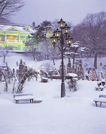 北海道函館市 元町公園 2002年1月撮影