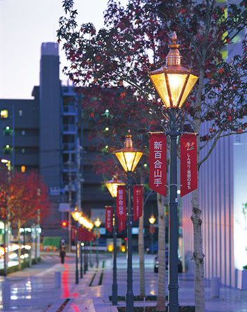 神奈川県川崎市 新百合山手中央通り 2007年11月撮影