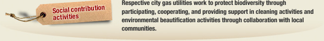 Social contribution activities