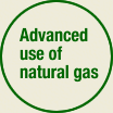 Advanced use of natural gas