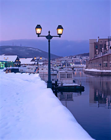 北海道小樽市 小樽運河 2003年1月撮影