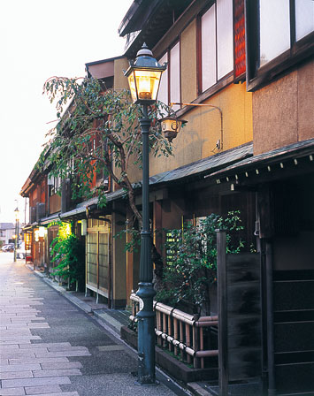 石川県金沢市　にし茶屋街 2008年10月撮影